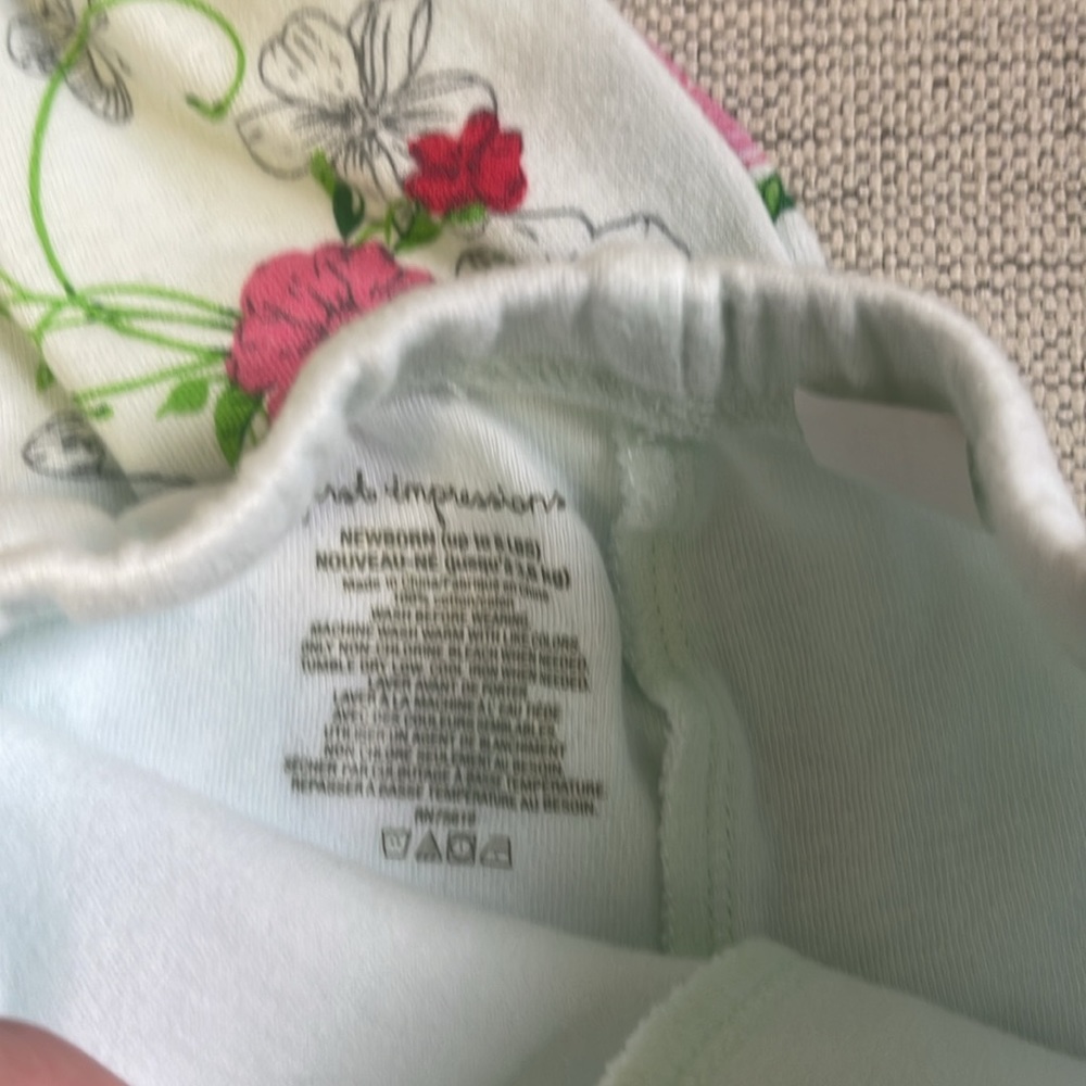 First Impressions Floral Print Matching Set - Picture 3 of 7
